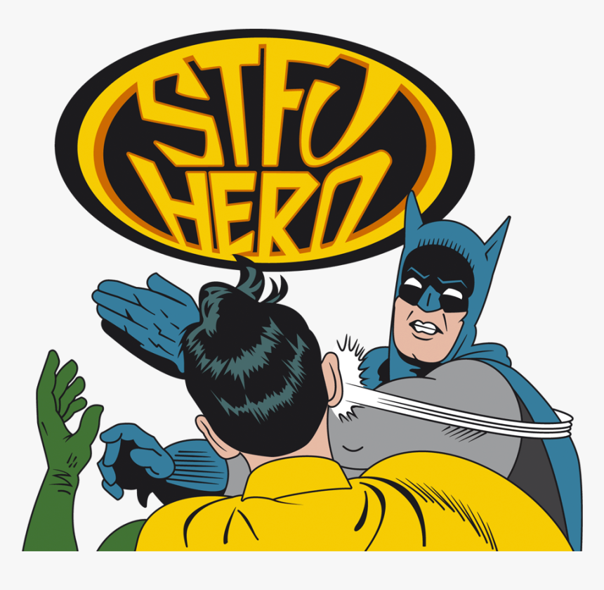 Batman And Robin Png , Png Download - Batman Slaps Robin Png, Transparent Png, Free Download