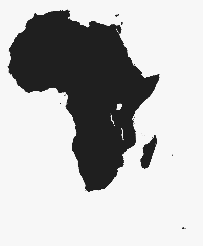 Africa Map , Png Download - Africa Map Minimal, Transparent Png, Free Download