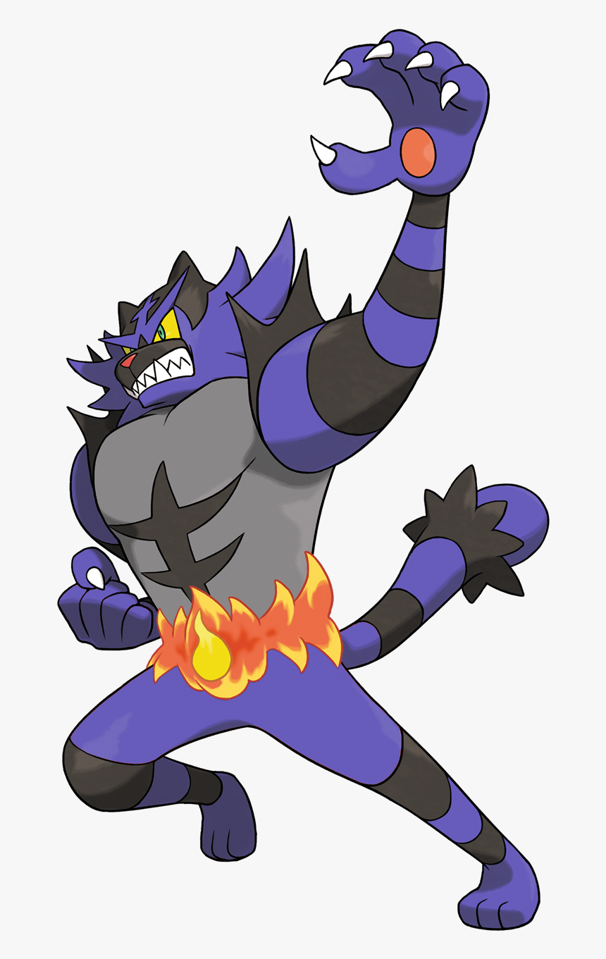 Transparent No - Pokemon Sun Incineroar, HD Png Download, Free Download