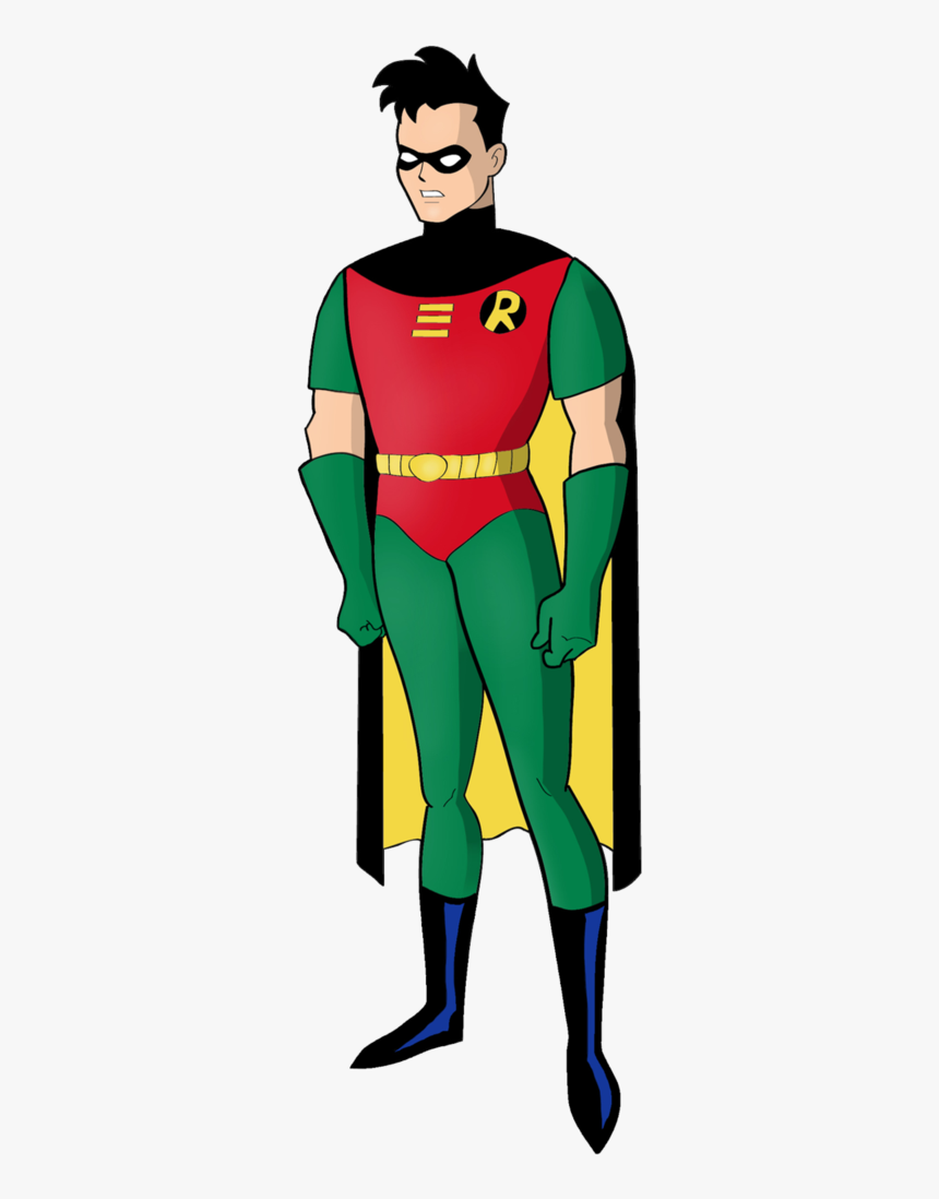 American Robin Clipart Drawn - Batman The Animated Series Robin, HD Png Download, Free Download