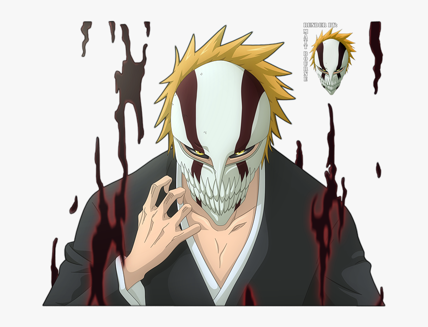 Ichigo With Hollow Mask - Ichigo Final Hollow Mask, HD Png Download, Free Download