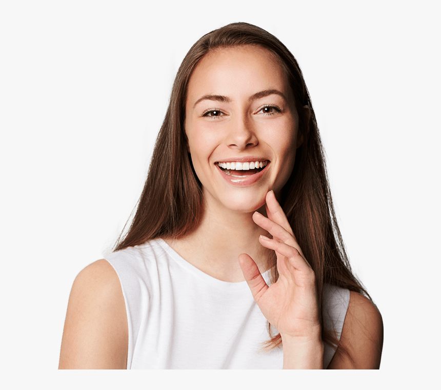 Young Woman With Flawless Smile - Young Woman Png, Transparent Png, Free Download