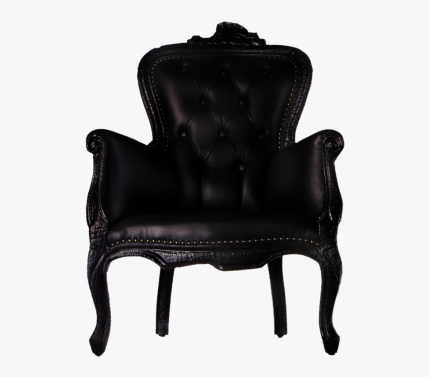 Black Armchair Png Image - Moooi Smoke Chair, Transparent Png, Free Download