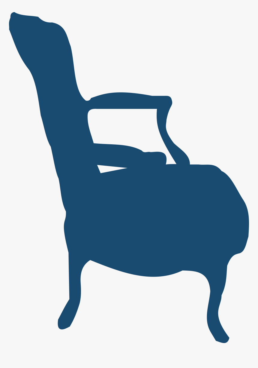 Low Armchair Clip Arts - Armchair Silhouette, HD Png Download, Free Download