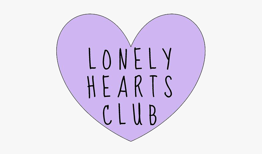 #lonely #club #png #sticker #tumblr #edit - Lonely Hearts Club Png, Transparent Png, Free Download