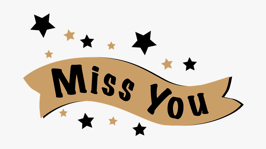 Lettering, Miss You, Banner - Miss You My Girl, HD Png Download, Free Download