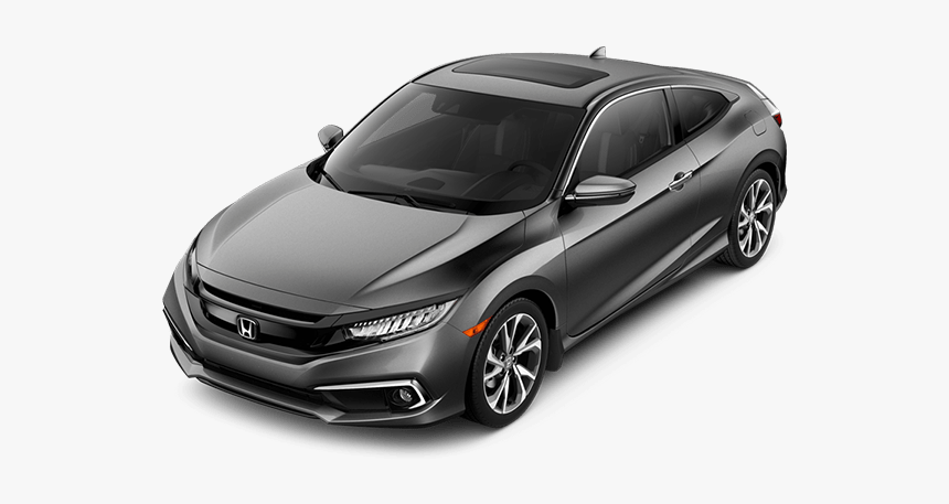 Modern Steel Metallic - 2019 Honda Civic 2 Door, HD Png Download, Free Download