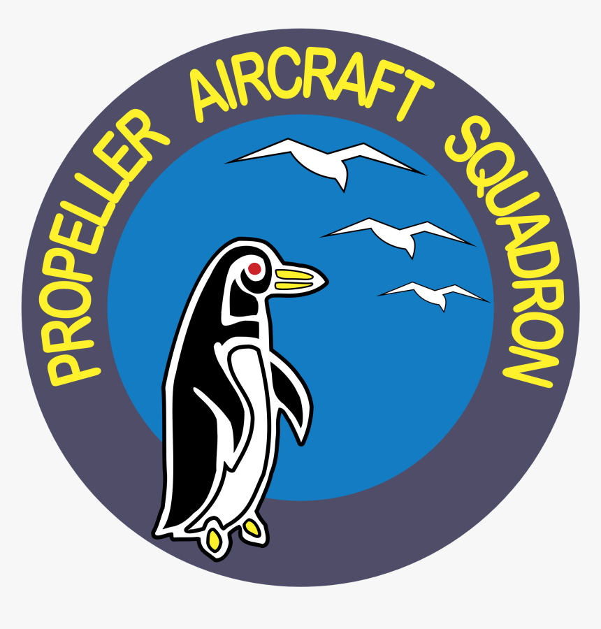 Propeller Aircraft Squadron Logo Png Transparent - Aircraft, Png Download, Free Download