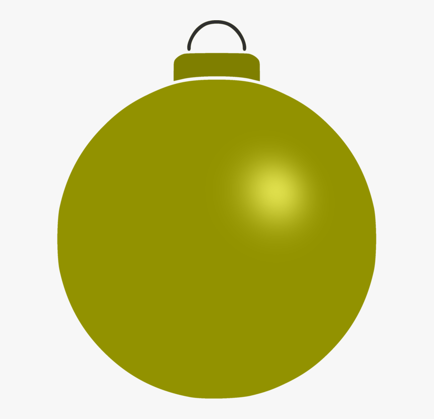 Transparent Christmas Decoration Clipart - Plain Christmas Ornament Png, Png Download, Free Download