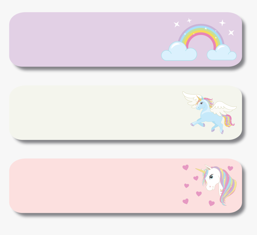 Unicorn Sticker Png - Unicorn Sticker Labels, Transparent Png, Free Download