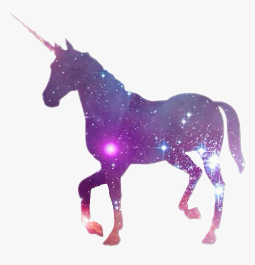 Galaxy Unicorn Tumblr - Unicorn Transparent Background, HD Png Download, Free Download