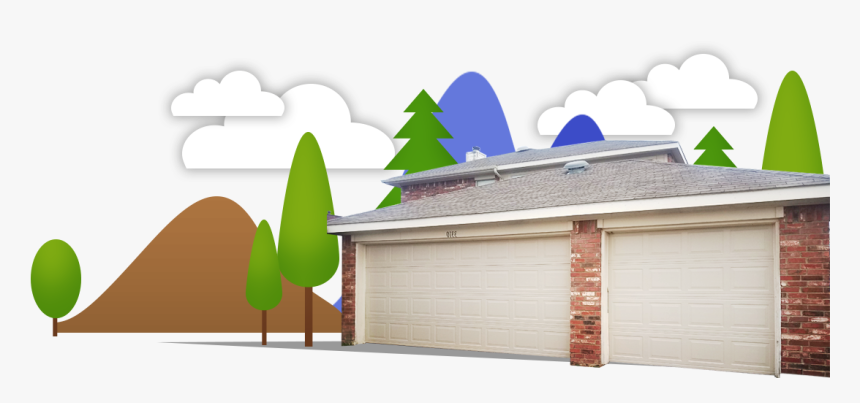 How To Choose The Best Garage Door-dallas Metro Garage - House, HD Png Download, Free Download