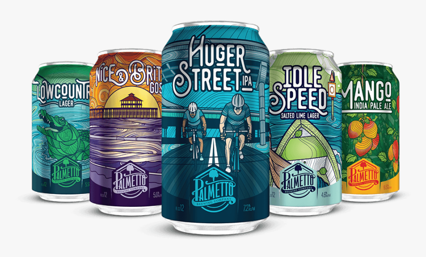 Palmetto Brewing Cans - Palmetto Brewing Company Beers, HD Png Download, Free Download