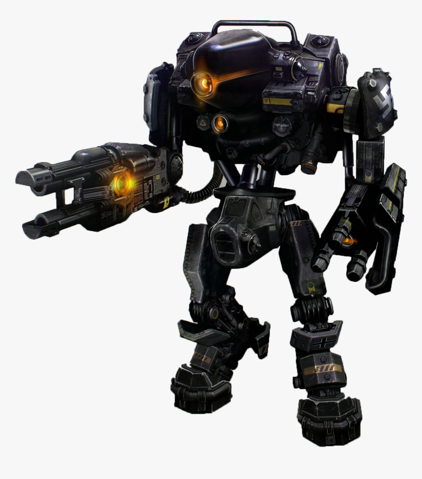 Transparent Hitler Mecha - Wolfenstein Guard Robot, HD Png Download, Free Download