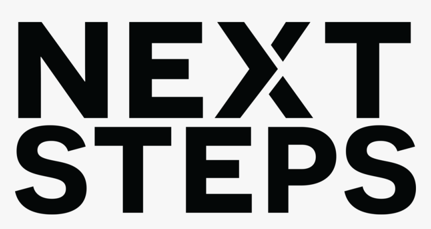 Next Steps Logo Black - Logo Next Step Png, Transparent Png, Free Download