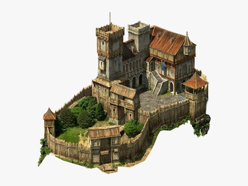 Transparent Medieval Castle Png - Rpg Castle Png, Png Download, Free Download