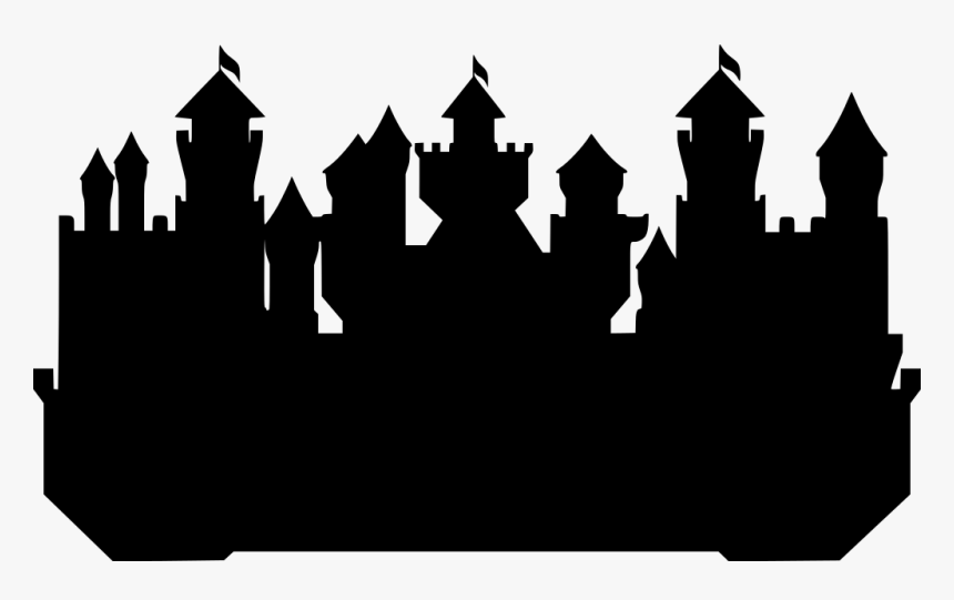 Castle Silhouette Clip Art, HD Png Download, Free Download