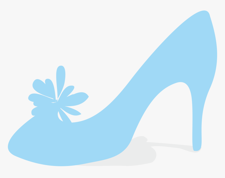 Blue High Heeled Footwear Shoe - Basic Pump, HD Png Download, Free Download