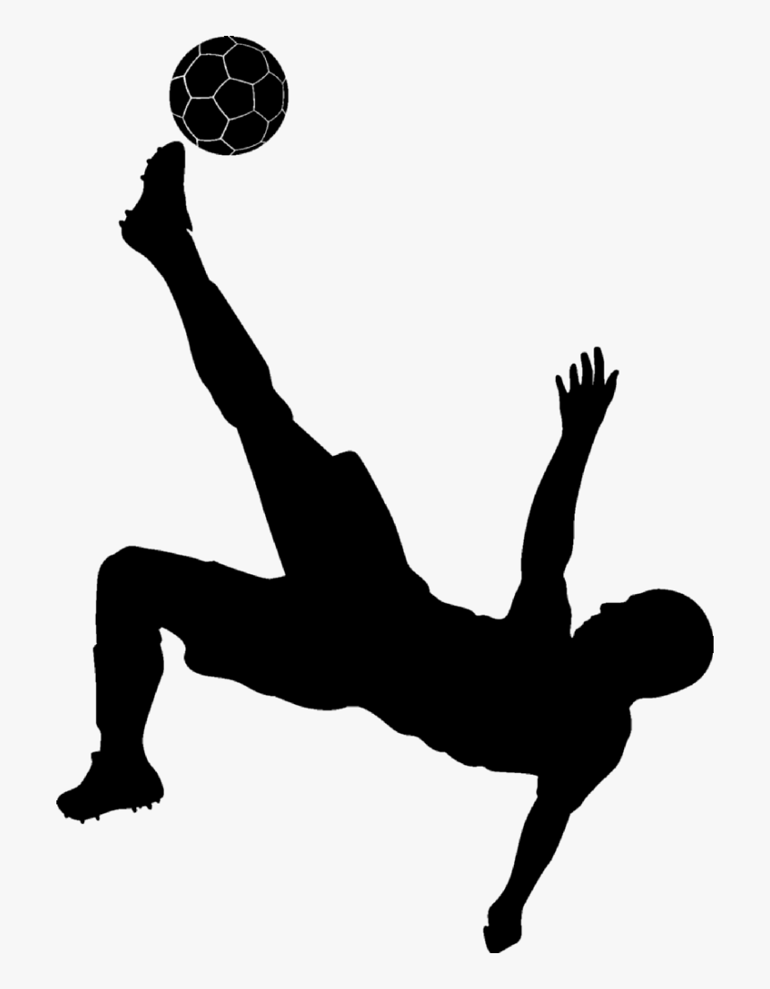 Football Bicycle Kick Clip Art - Bicycle Kick Clip Art, HD Png Download, Free Download