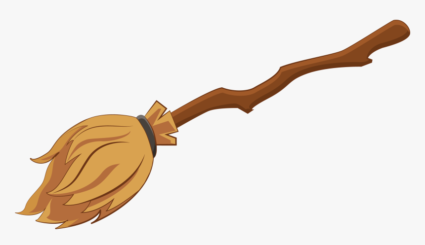 Transparent Harry Potter Broom Clipart - Broomstick Png Cartoon, Png Download, Free Download