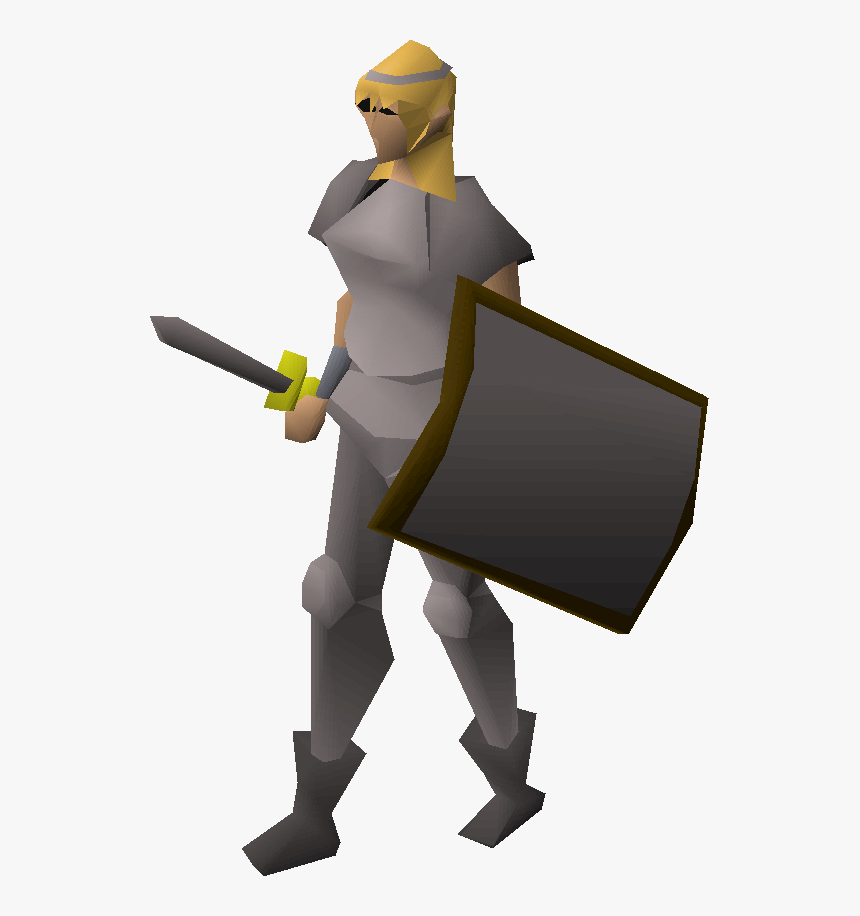 Warrior Women Osrs - Oldschool Runescape Female, HD Png Download, Free Download