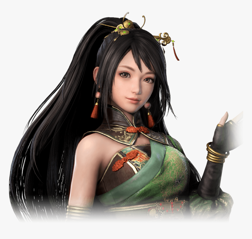 Transparent Female Warrior Png - 三國 無双 関 銀屏, Png Download, Free Download