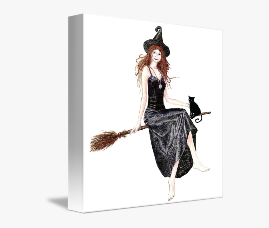 Drawing Witch Broomstick - If You Can T Ride With The Big Girls Stay Off The Broom, HD Png Download, Free Download