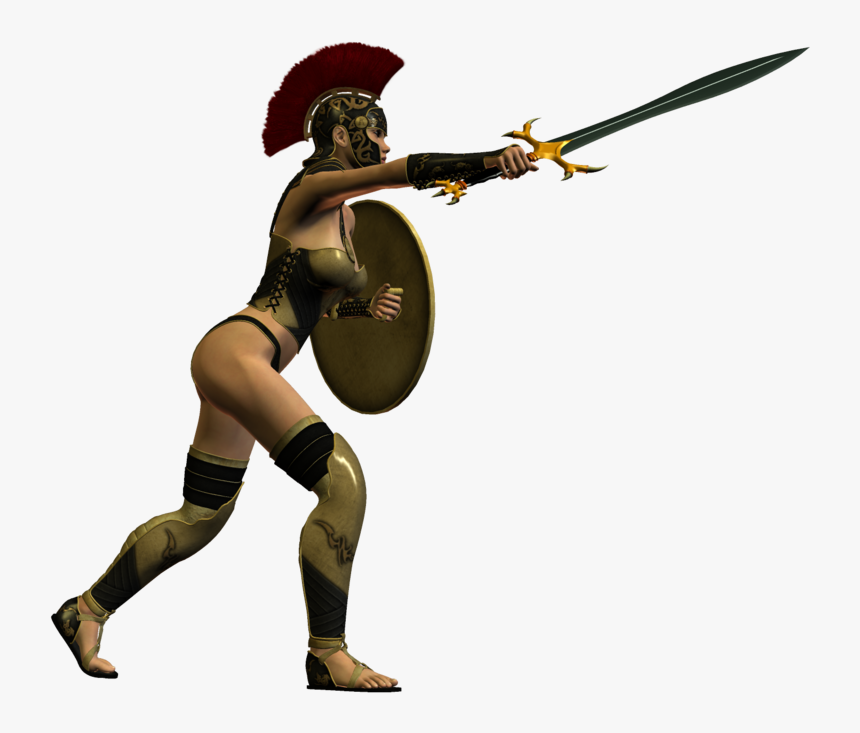 Female Warrior Png - Spartan Women Png, Transparent Png, Free Download