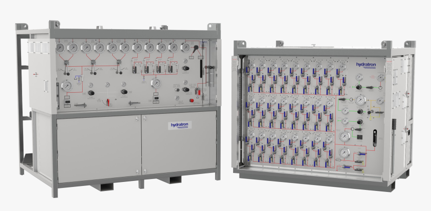 Hydraulic Control Panels With Forklift Prong Ports - Control Panel, HD Png Download, Free Download