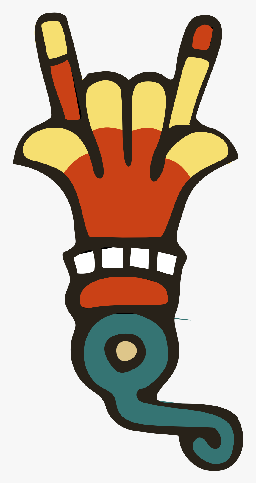 Too "hang Loose"-ish Aztec Art, Mexican Art, Sun Stone, - Xochitl, HD Png Download, Free Download