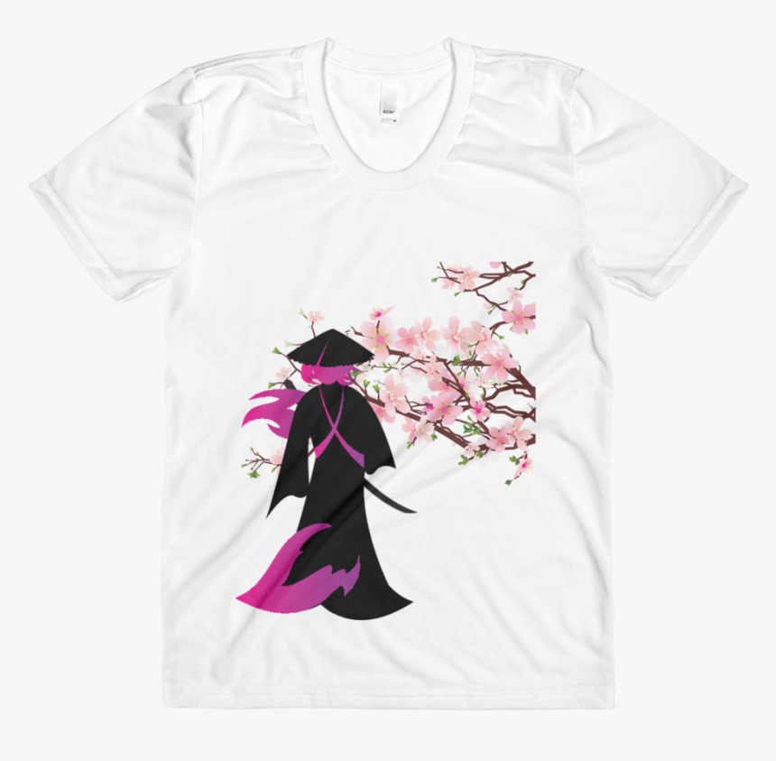 Women"s Short Sleeves T-shirt - Cherry Blossom, HD Png Download, Free Download