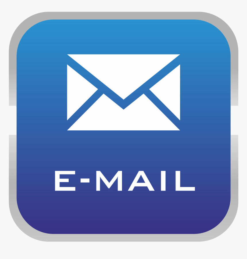 Email Icon - Email Logo Black Background, HD Png Download, Free Download