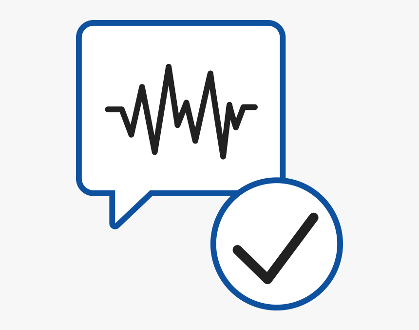 Icon Fraud Voice Biometric Registration - Sign, HD Png Download, Free Download