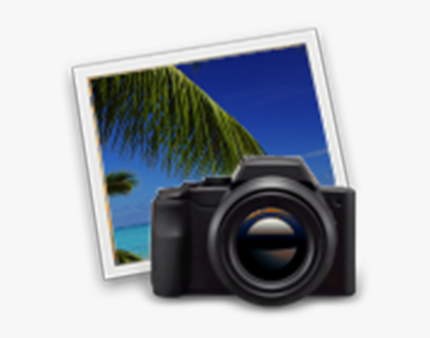 Backup To Flickr For Iphoto - Black Iphoto Icon, HD Png Download, Free Download