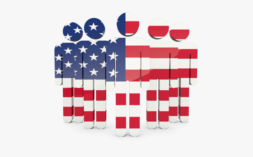 Illustration Of Flag Of United States Of America - People Of The United States, HD Png Download, Free Download