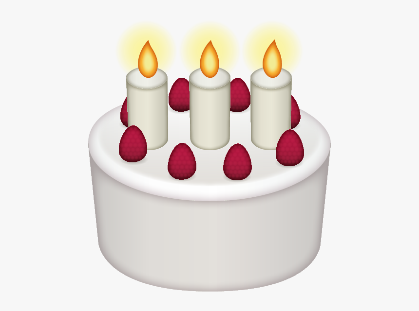 Birthday Cake Iphone Emoji, HD Png Download, Free Download