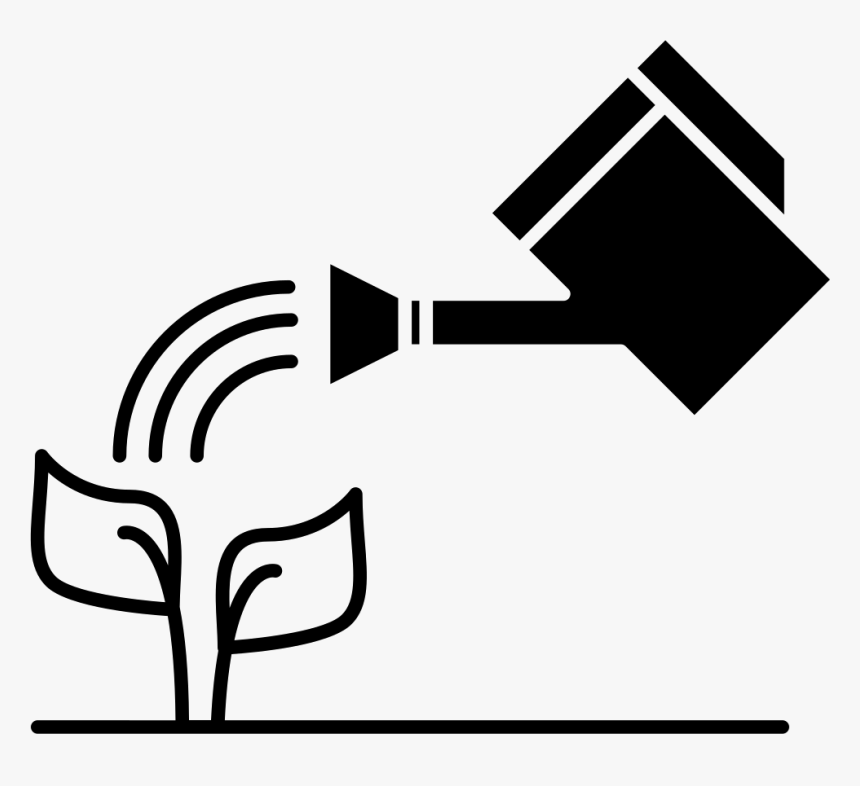 Watering A Plant Comments - Water Plants Icon, HD Png Download, Free Download