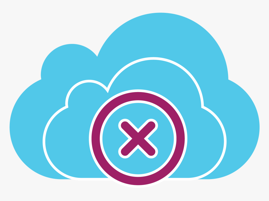 Cloud Error Icon, HD Png Download, Free Download