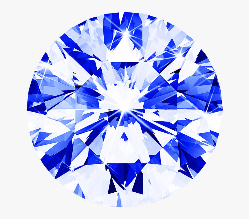 Blue Tone Diamonds Png , Png Download - Transparent Sparkling Diamond Png, Png Download, Free Download