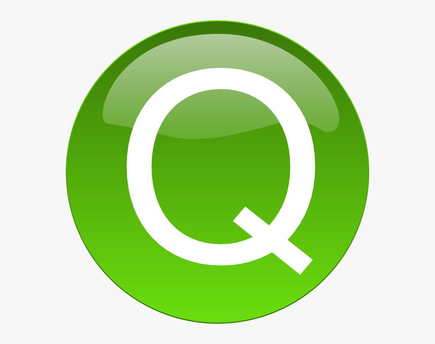 Green Q Svg Clip Arts - Green O Clip Art, HD Png Download, Free Download