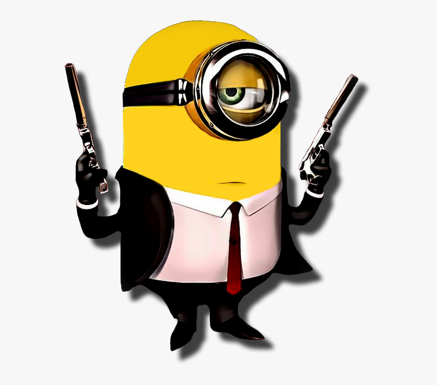 Agent Minions Know Your Meme - Minion Cool Png, Transparent Png, Free Download