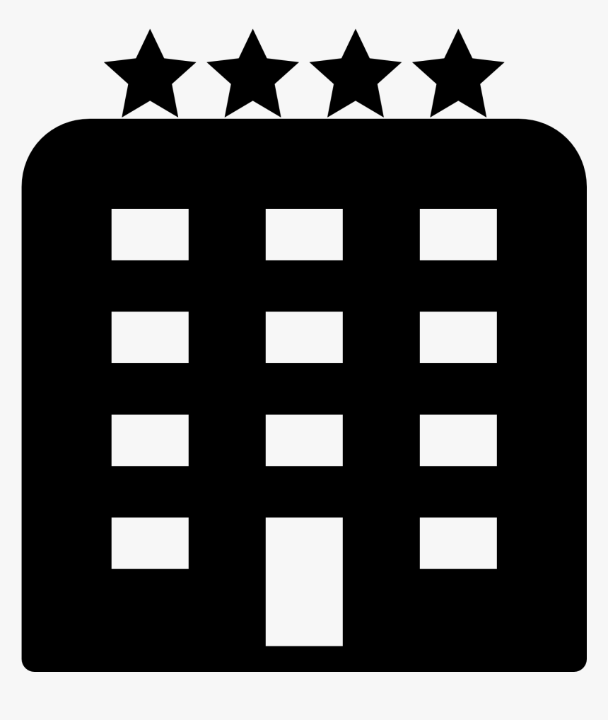 4 Star Hotel Icon, HD Png Download, Free Download