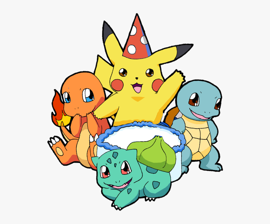 Transparent Cumpleaños Png - Pokemon Happy Birthday, Png Download, Free Download