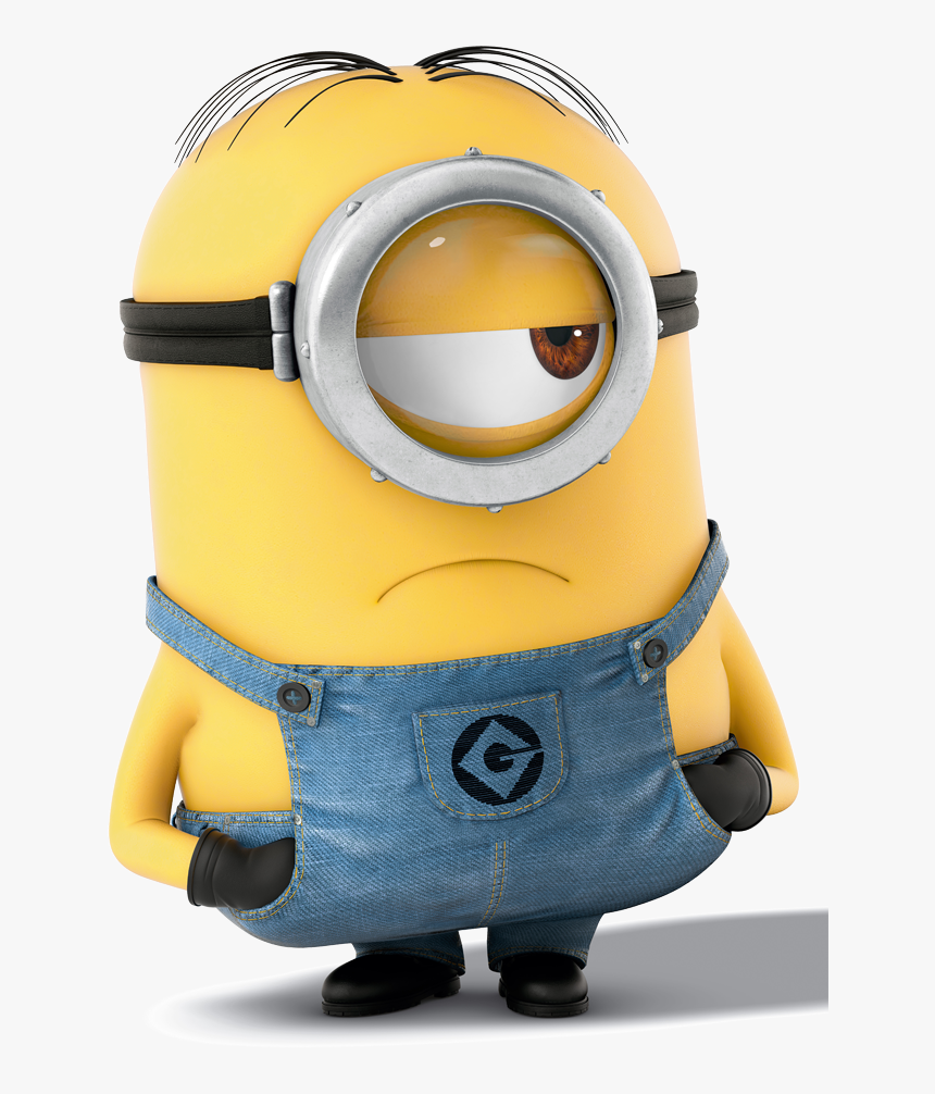 Minion Hair Png - Minions Stuart Png, Transparent Png, Free Download