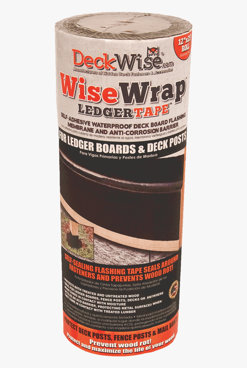 Roll Of Deckwise® Wisewrap Ledgertape® - Flashing, HD Png Download, Free Download
