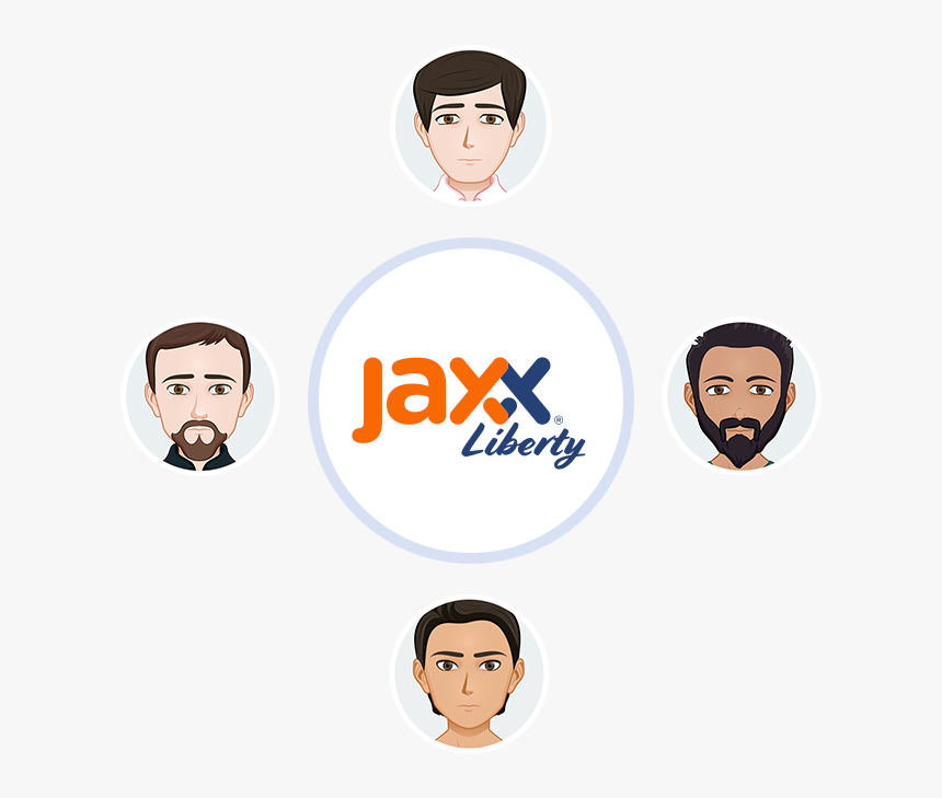 A Graphic Showing Jaxx Liberty"s Fast, Friendly Customer - Moving Animations Of Smiley Faces, HD Png Download, Free Download