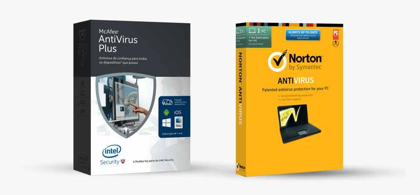 Intel Mcafee Antivirus Plus, HD Png Download, Free Download