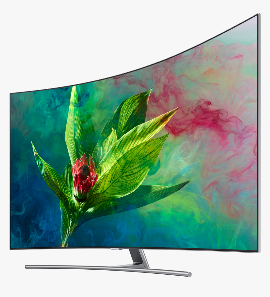 Samsung Qled Tv Curved 65, HD Png Download, Free Download