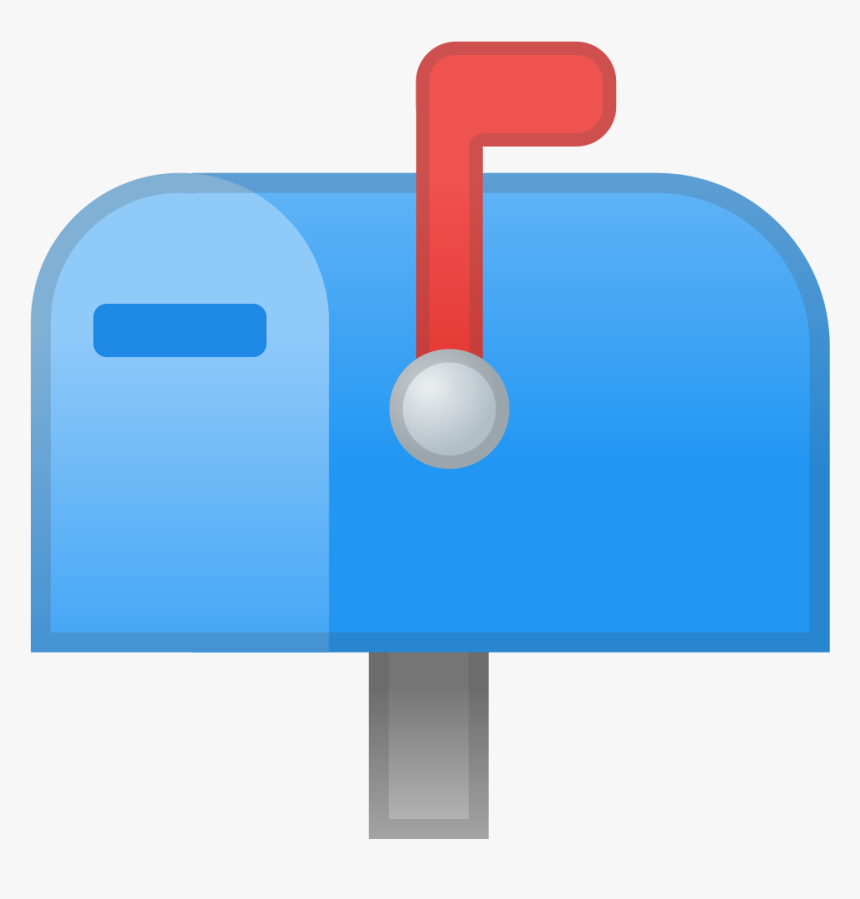 Closed Mailbox With Raised Flag Icon - Closed Mailbox, HD Png Download, Free Download