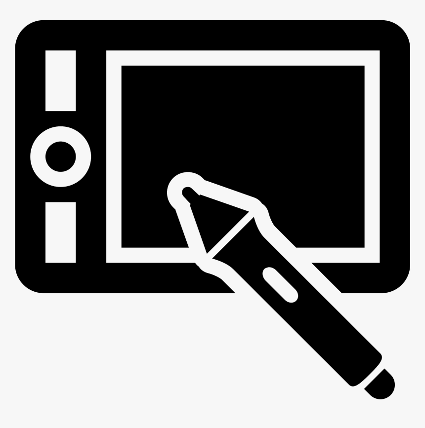 Transparent Ipad Clipart - Wacom Icon, HD Png Download, Free Download